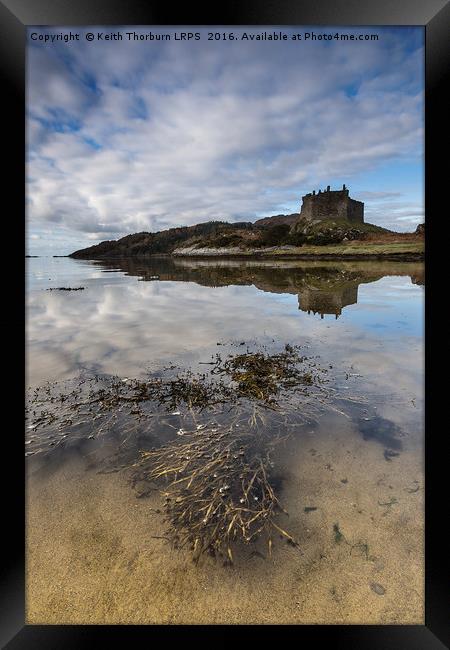 Castle Tioram Framed Print by Keith Thorburn EFIAP/b