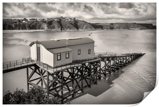 Lifeboat Station Print by Purple OneTwoEight