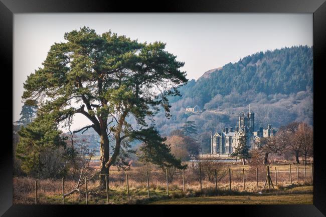 Margam Castle Framed Print by Purple OneTwoEight