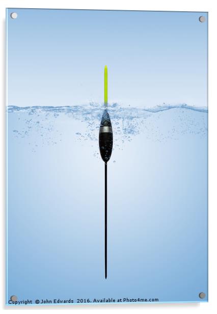 Pole Float Acrylic by John Edwards