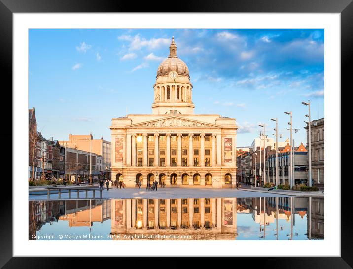 The Council House, Nottingham, England Framed Mounted Print by Martyn Williams