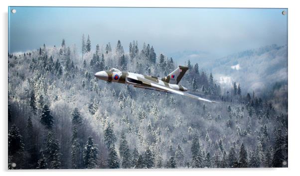 A Vulcan Christmas Acrylic by J Biggadike