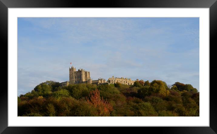 Bolsover Castle Autumn Framed Mounted Print by Michael Milnes