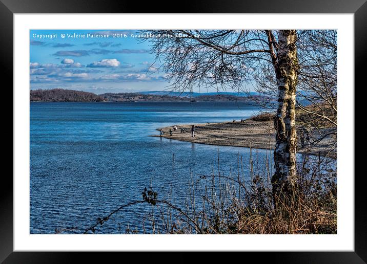 Loch Lomond Framed Mounted Print by Valerie Paterson