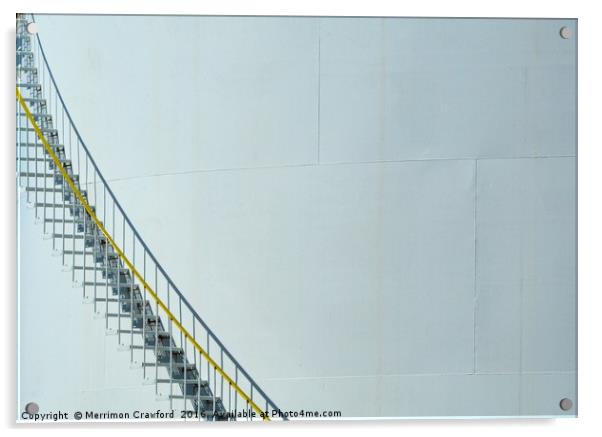 Stairway Acrylic by Merrimon Crawford