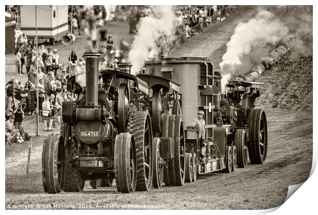 Traction Power  Print by Rob Hawkins