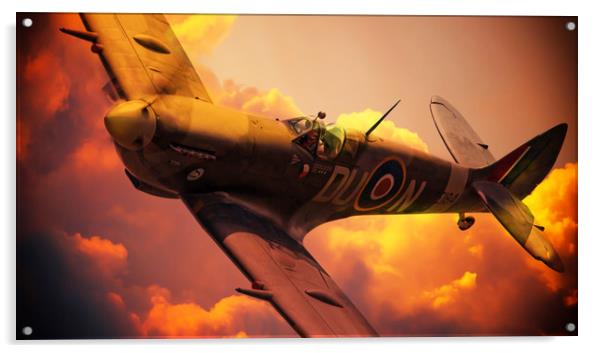 Czech Spitfire Acrylic by J Biggadike