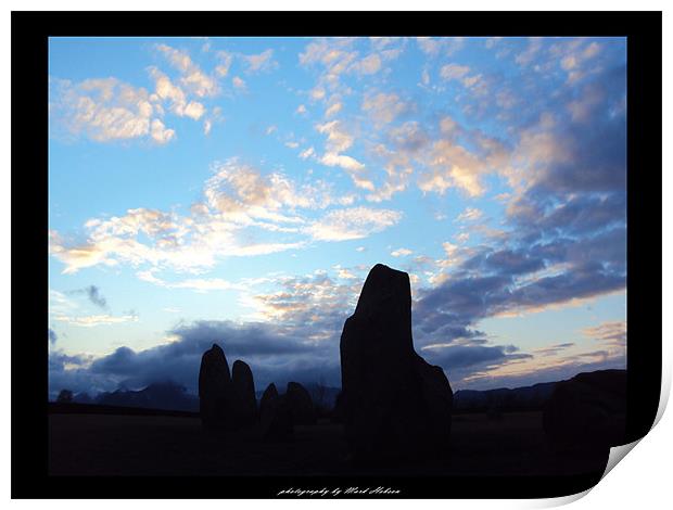 The Standing Stones Print by Mark Hobson