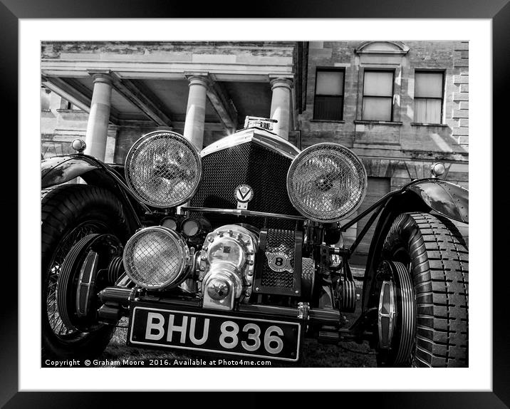 Blower Bentley Framed Mounted Print by Graham Moore