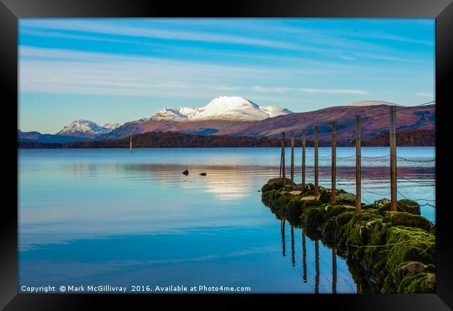 Winter on Loch Lomond - 2 Framed Print by Mark McGillivray