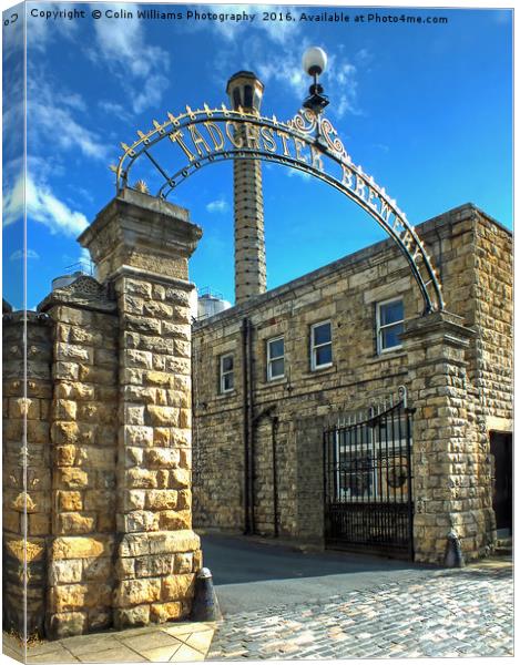 The Old Brewery in Tadcaster Canvas Print by Colin Williams Photography