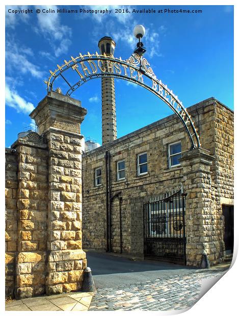 The Old Brewery in Tadcaster Print by Colin Williams Photography