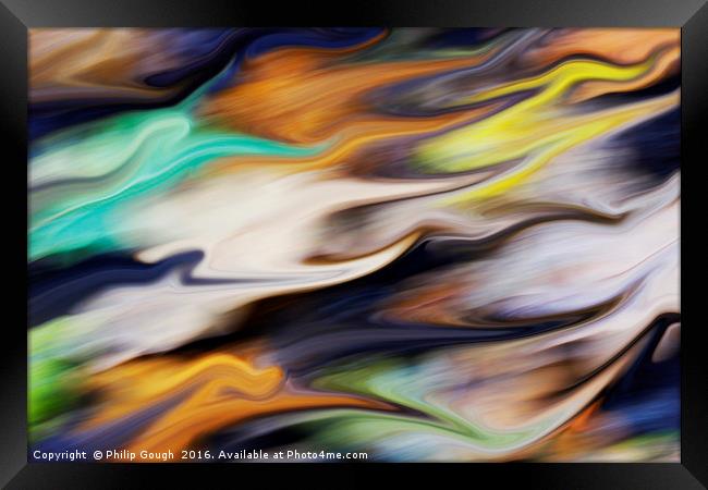 Fire Flame Framed Print by Philip Gough