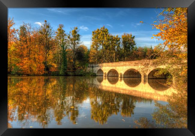 Five Arch Bridge  Framed Print by Bob Barnes