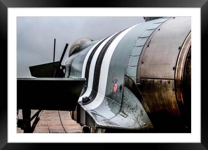 D Day Typhoon in the rain Framed Mounted Print by Oxon Images