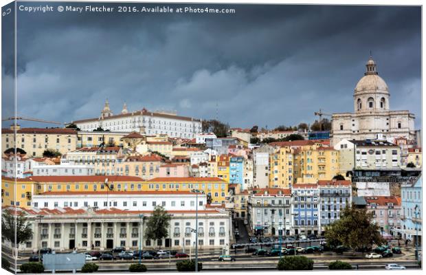 Lisbon, Portugal. Canvas Print by Mary Fletcher