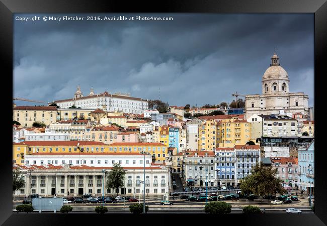 Lisbon, Portugal. Framed Print by Mary Fletcher