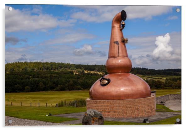 Glenfarclas Destillery Acrylic by Thomas Schaeffer