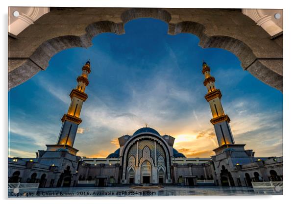 Masjid Wilayah Persekutuan Acrylic by Ankor Light