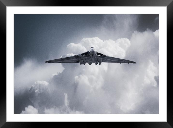 Vulcan Framed Mounted Print by J Biggadike