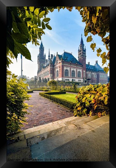 Peace Palace in The Hague Framed Print by Ankor Light