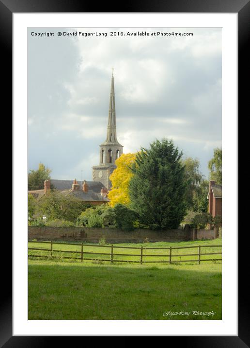 Dreaming Of Wallingford Framed Mounted Print by Dave Fegan-Long