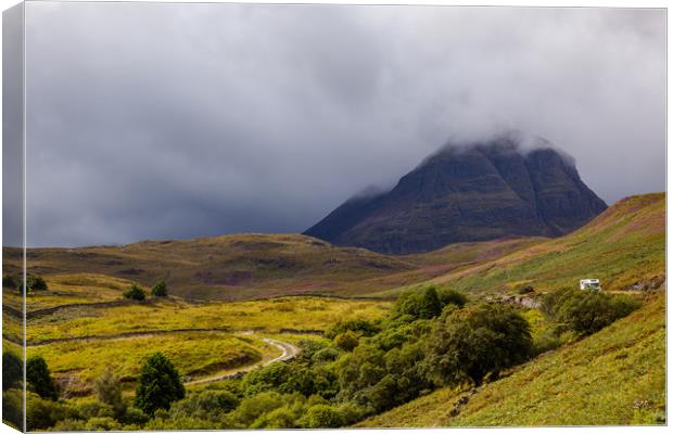 Highlands near Kyklescu Canvas Print by Thomas Schaeffer