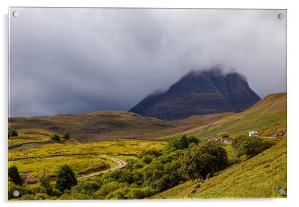 Highlands near Kyklescu Acrylic by Thomas Schaeffer