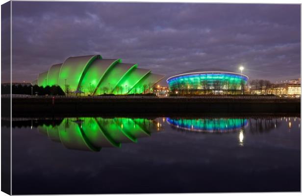 The SECC and SSE Hydro Canvas Print by Stephen Taylor