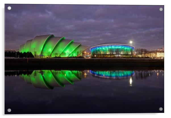 The SECC and SSE Hydro Acrylic by Stephen Taylor