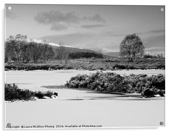 Rannoch Moor Acrylic by Laura McGlinn Photog