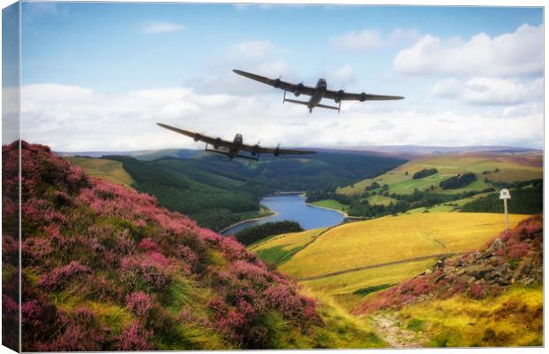 Lancs and The lady Canvas Print by J Biggadike