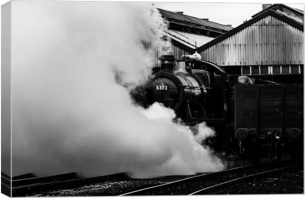 Letting off Steam Canvas Print by Oxon Images