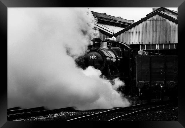 Letting off Steam Framed Print by Oxon Images