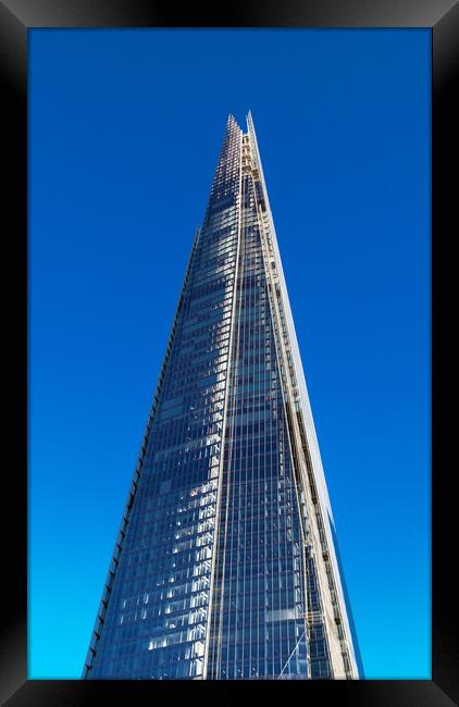 The Shard Framed Print by Leighton Collins
