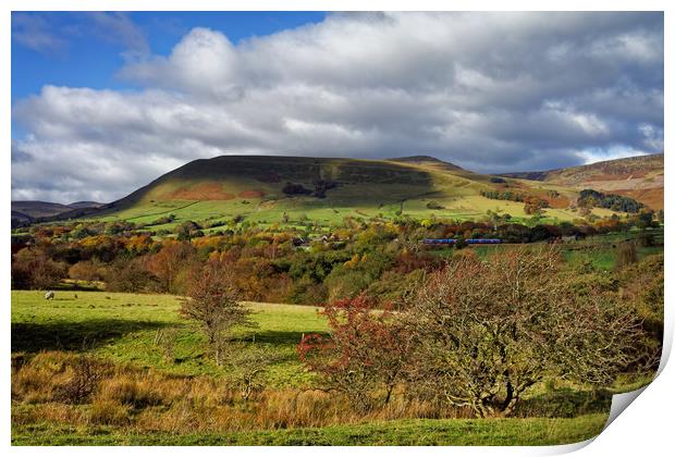  Edale and Hope Valley                      Print by Darren Galpin