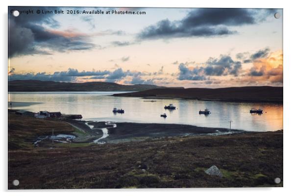 Shetland Isles Acrylic by Lynn Bolt