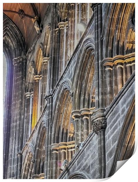 Glasgow Cathedral Print by Brian Spooner