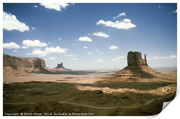 Monument Valley Utah Print by Elliott Strom