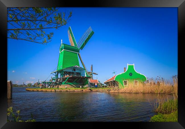 The Green Mill Framed Print by Marcel de Groot