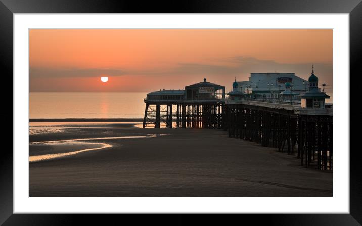Blackpool  Framed Mounted Print by chris smith