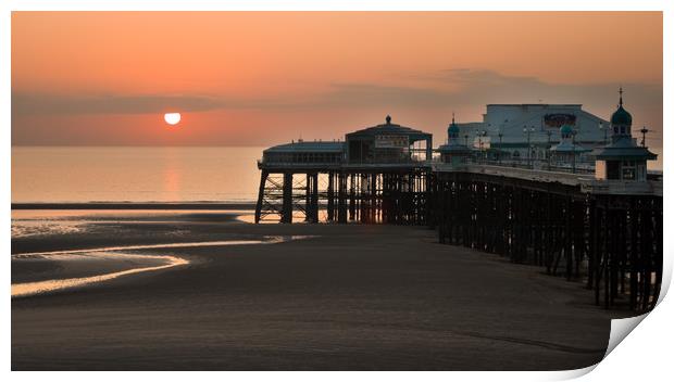 Blackpool  Print by chris smith