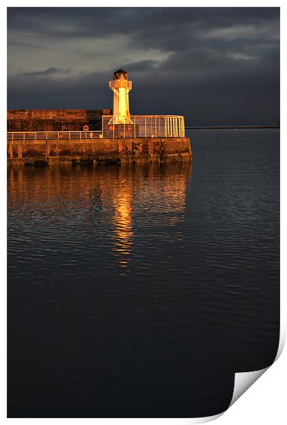 The Lighthouse Print by Tommy Reilly
