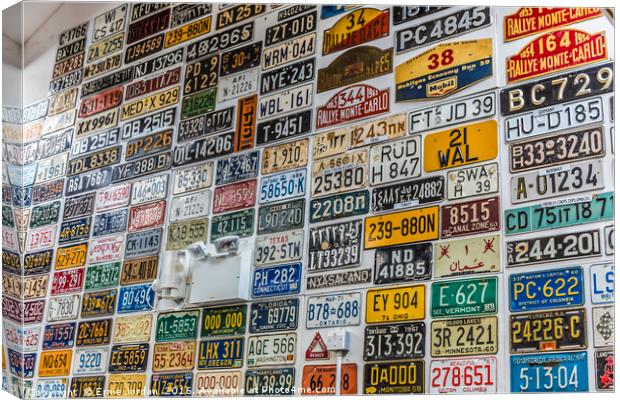Whats your registration number? Canvas Print by Ernie Jordan