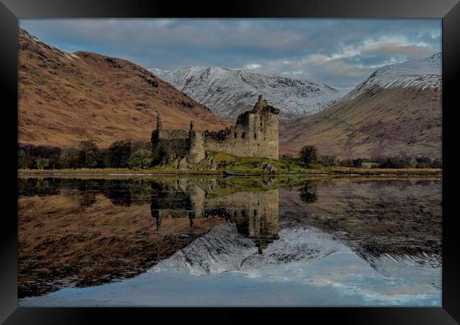 Kilchurn Castle Framed Print by Angela H