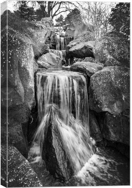 Waterfall Canvas Print by Kevin White