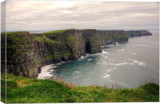 Cliffs of Moher. Ireland. HDR landscape2 Canvas Print by HQ Photo