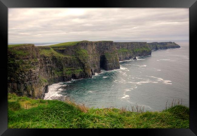 Cliffs of Moher. Ireland. HDR landscape2 Framed Print by HQ Photo