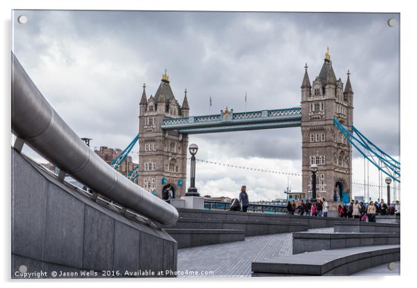 Tower Bridge Acrylic by Jason Wells
