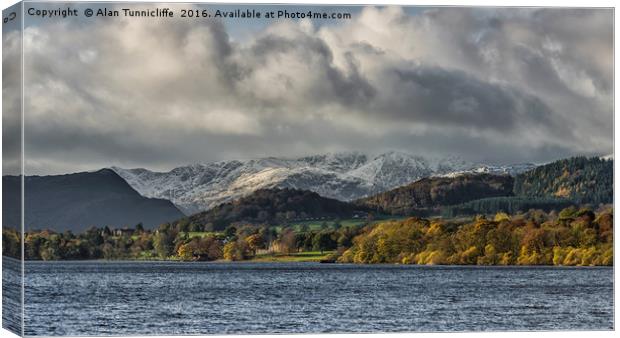 Lake District Canvas Print by Alan Tunnicliffe